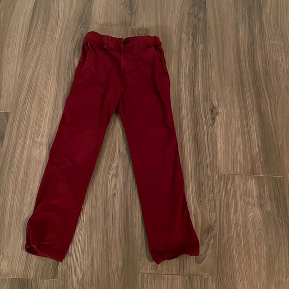 Maroon boys pants - Picture 1 of 3